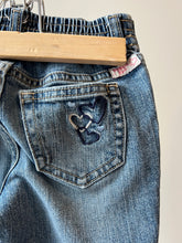 Load image into Gallery viewer, OshKosh Embroidered Heart Pocket Flare Jean 5T
