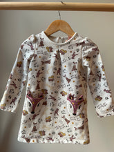 Load image into Gallery viewer, Bunny and Friends Sweater Dress 2T

