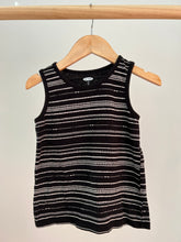 Load image into Gallery viewer, Old Navy Black Stripe Tank Size 3T
