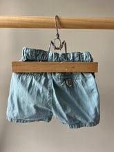 Load image into Gallery viewer, Zara Blue Khaki Shorts 3-6M
