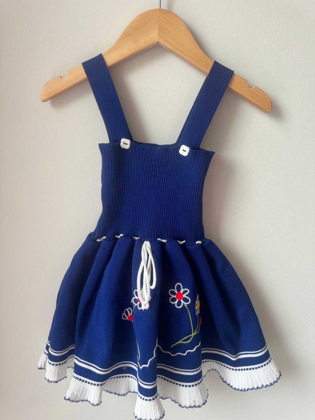 Vintage Flower Dress 18-24M