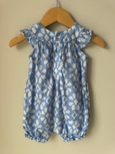 Load image into Gallery viewer, Baby Blue Romper 6M
