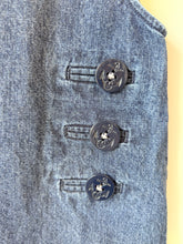 Load image into Gallery viewer, Vintage Tommy Hilfiger Nautical Denim Dress 2T
