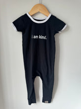 Load image into Gallery viewer, Stella Handmade “i am kind” Romper Size 18M
