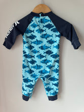 Load image into Gallery viewer, Hurley Shark Romper 6M
