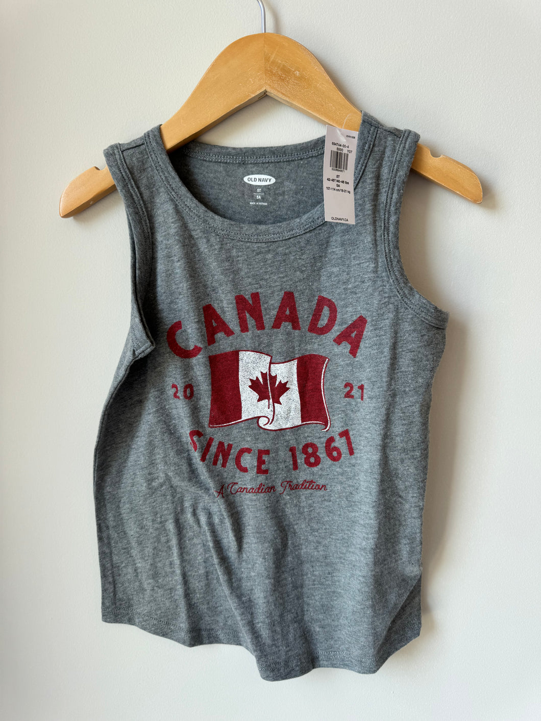 *With Tags* Old Navy Canada Tank 5T