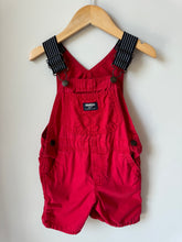 Load image into Gallery viewer, OshKosh Red Shortall Size 3
