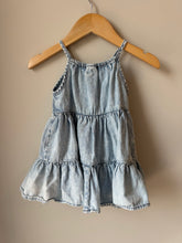 Load image into Gallery viewer, Next Tiered Chambray Dress 9-12M

