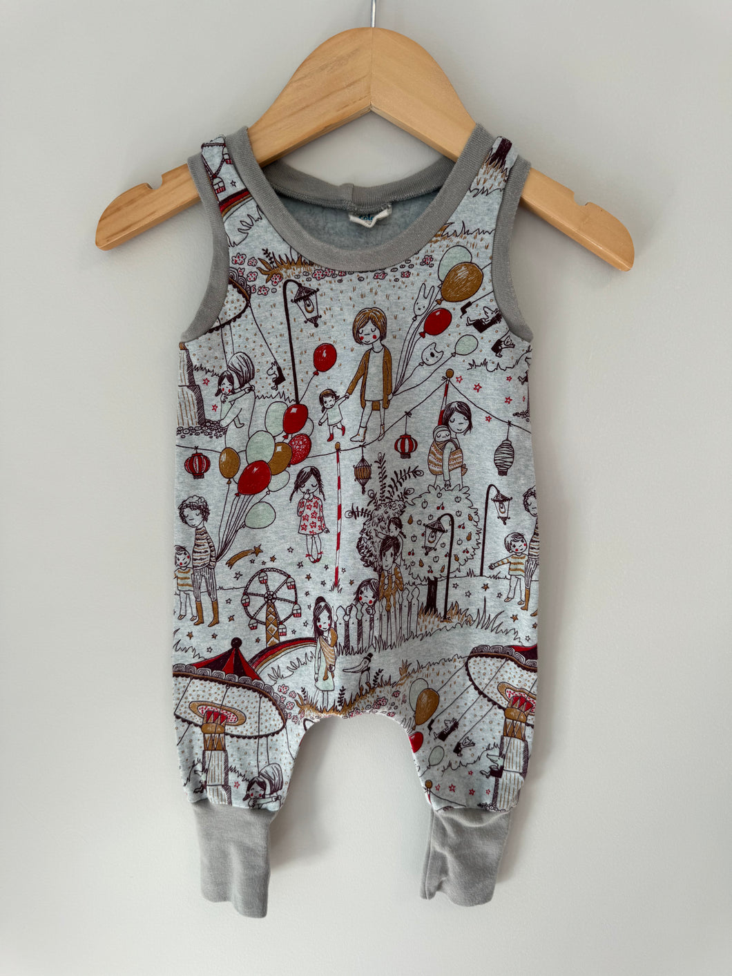 Pure Colour Baby Romper 0-6M