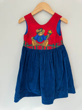 Load image into Gallery viewer, Vintage Handmade Teddy Dress Size 3/4
