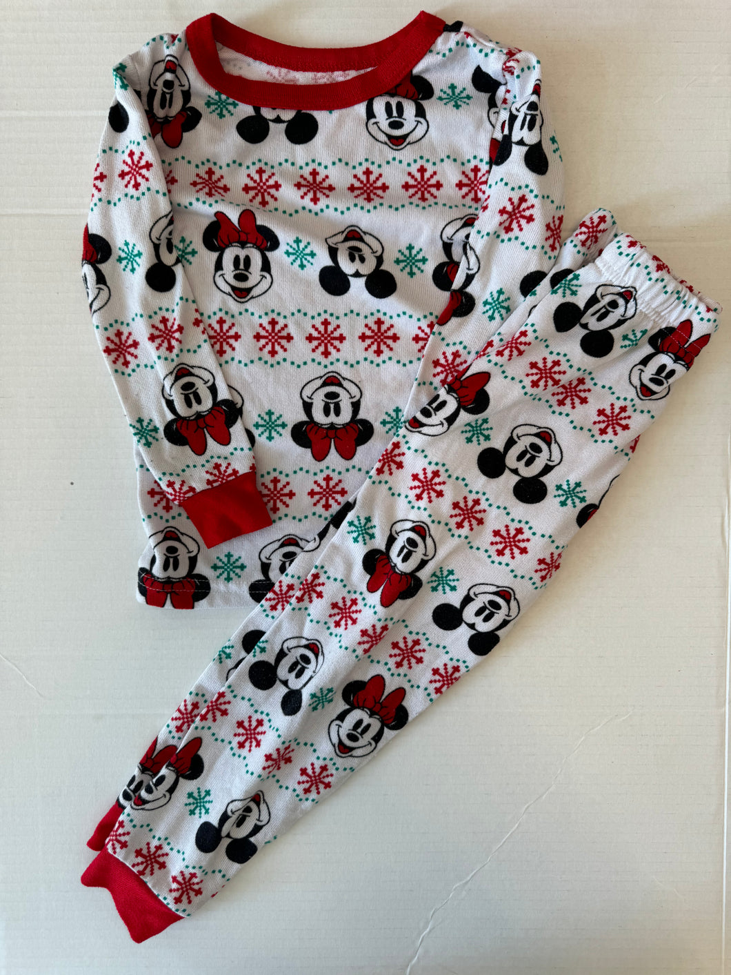 Christmas Mice PJ Set Size 4