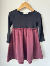 Load image into Gallery viewer, Griege Mixed Media Waffle Dress 3T
