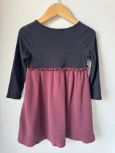 Load image into Gallery viewer, Griege Mixed Media Waffle Dress 3T
