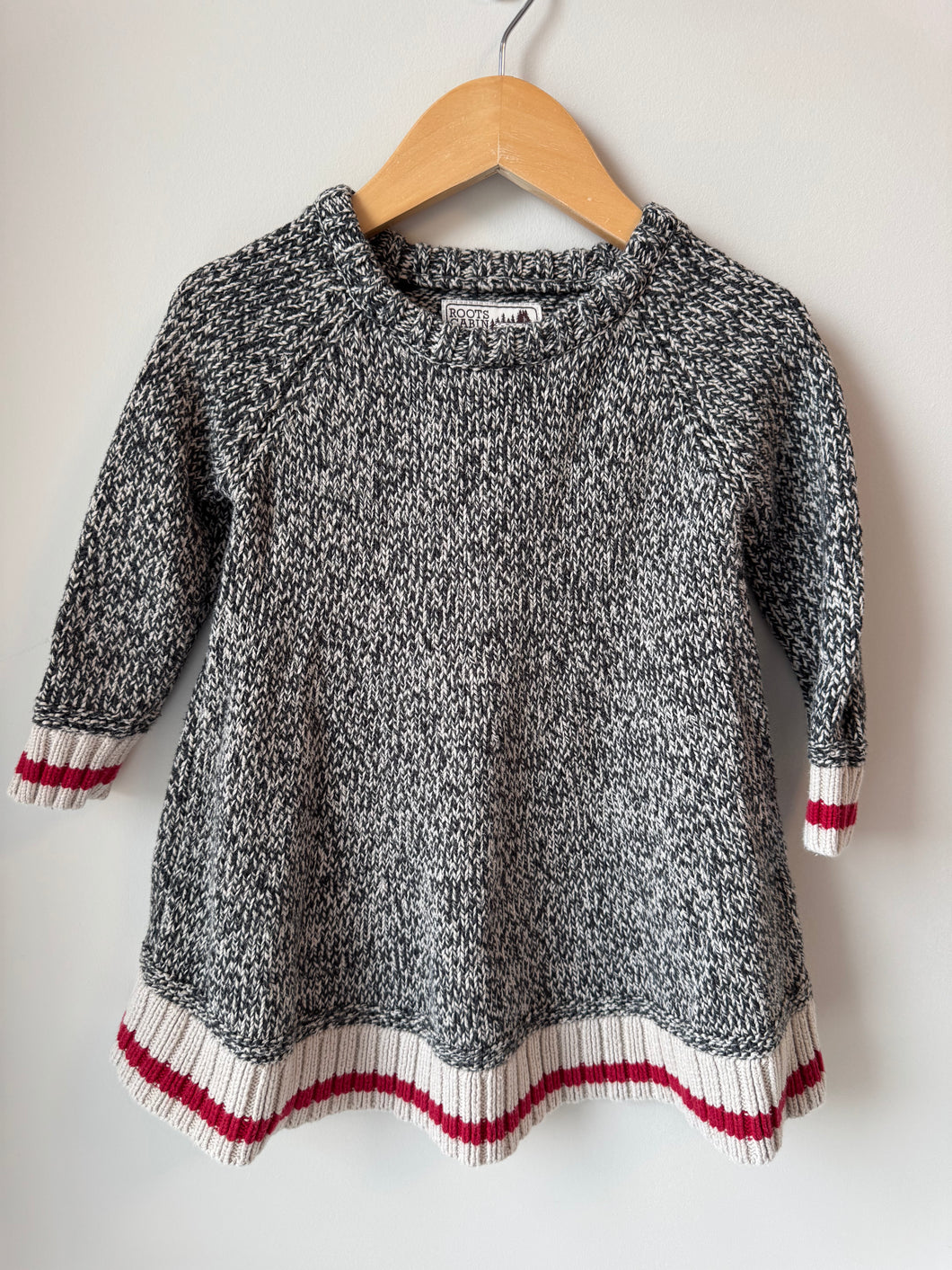 Roots Cabin Knit Dress 2T