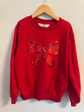 Load image into Gallery viewer, H&amp;M Flippy Bow Crewneck 8-10Y
