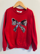Load image into Gallery viewer, H&amp;M Flippy Bow Crewneck 8-10Y

