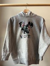 Load image into Gallery viewer, H&amp;M Floral Mickey Hoodie 9-10Y
