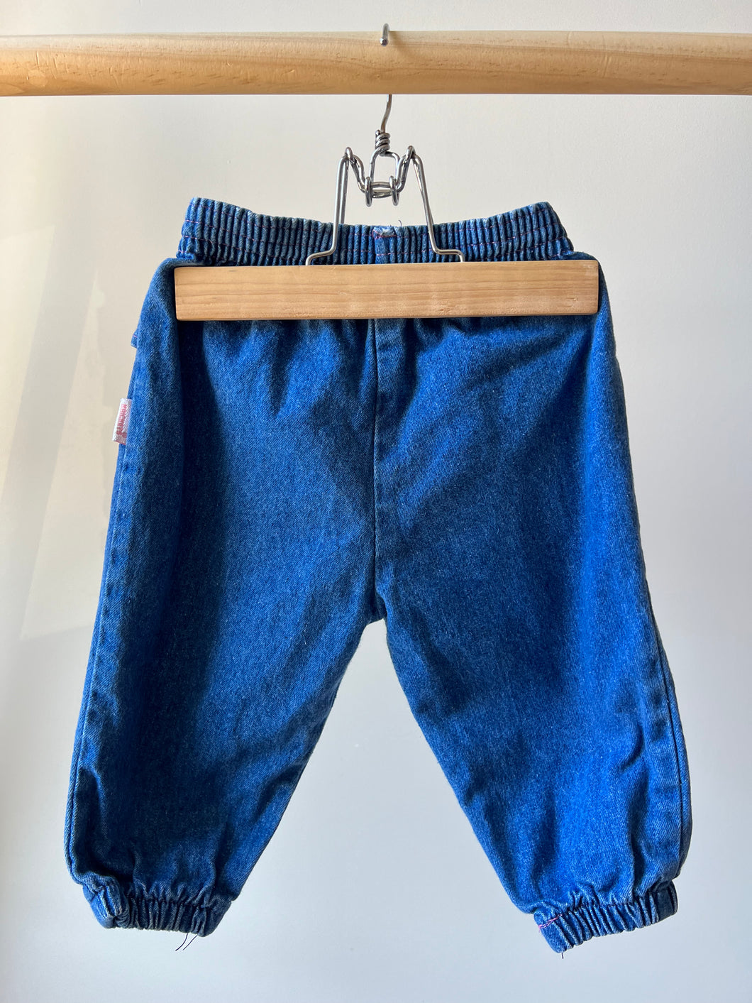 Vintage Ruffle Bottom Jeans 12M
