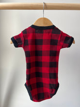 Load image into Gallery viewer, Lazy One Buffalo Check Onesie 6M
