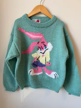 Load image into Gallery viewer, Handmade Babz Knit Sweater Size 7/8
