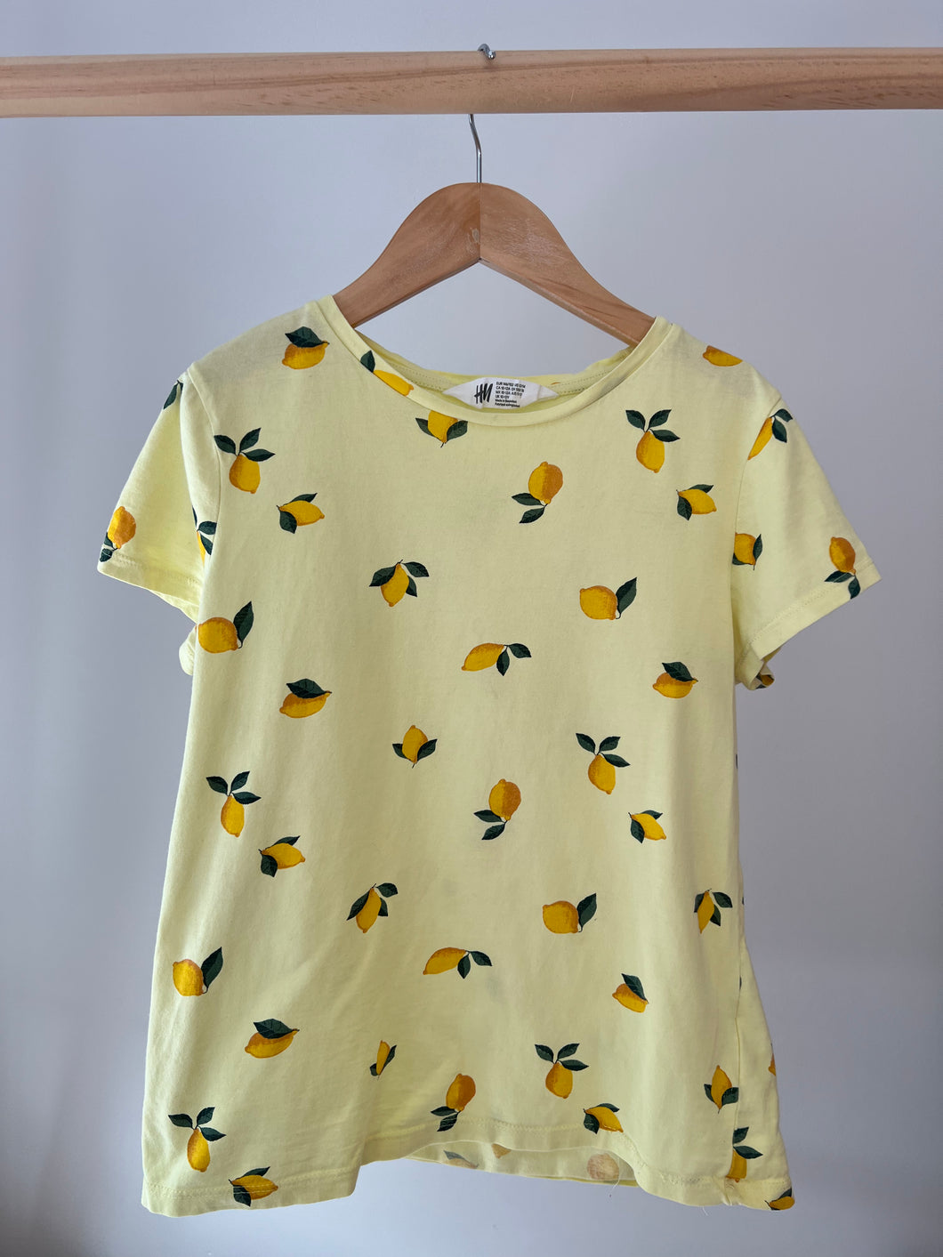 H&M Lemon Tee 10-12Y