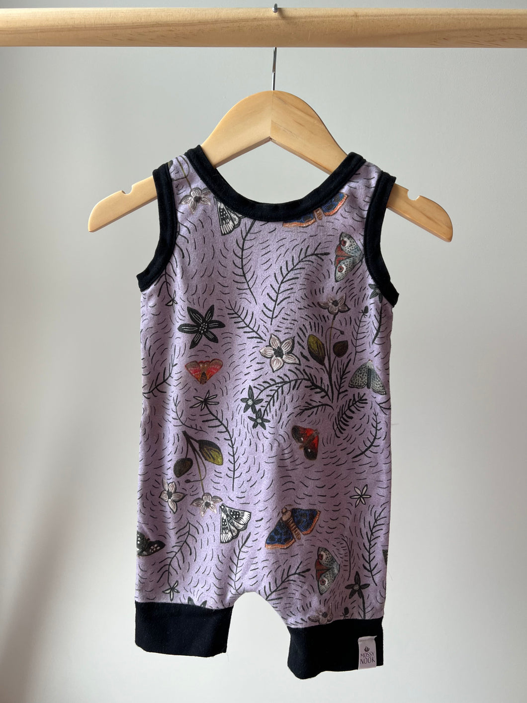 Mossy Nook Romper 12M
