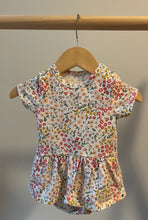 Load image into Gallery viewer, Rise Little Earthling Floral Bodysuit Dress 6-9M
