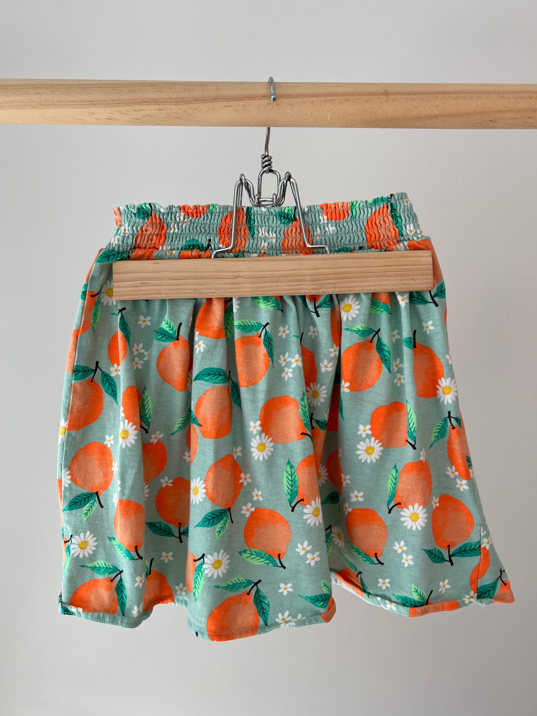 H&M Tangerine Skirt 4-6Y
