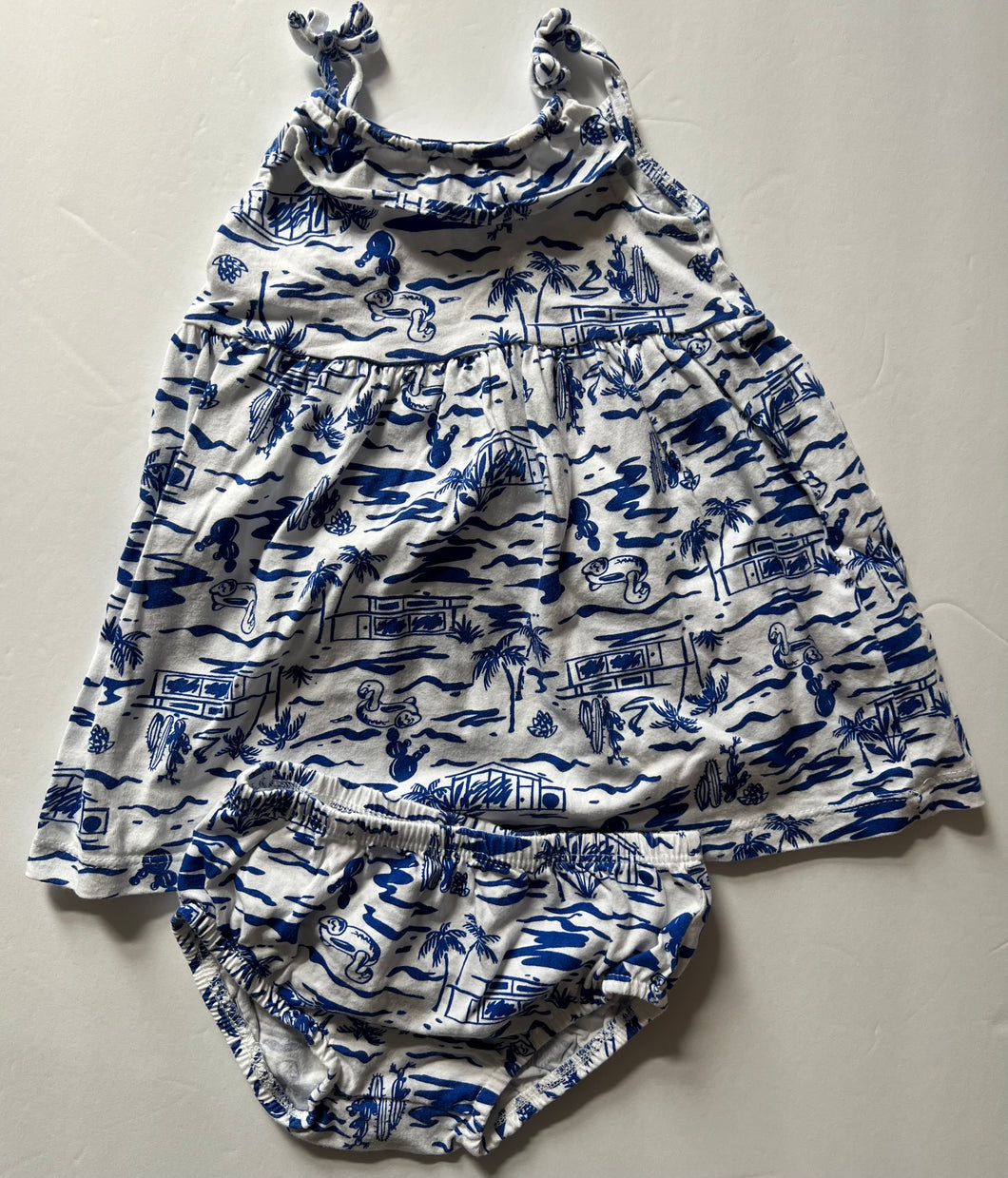 Tropics Dress Set 6M