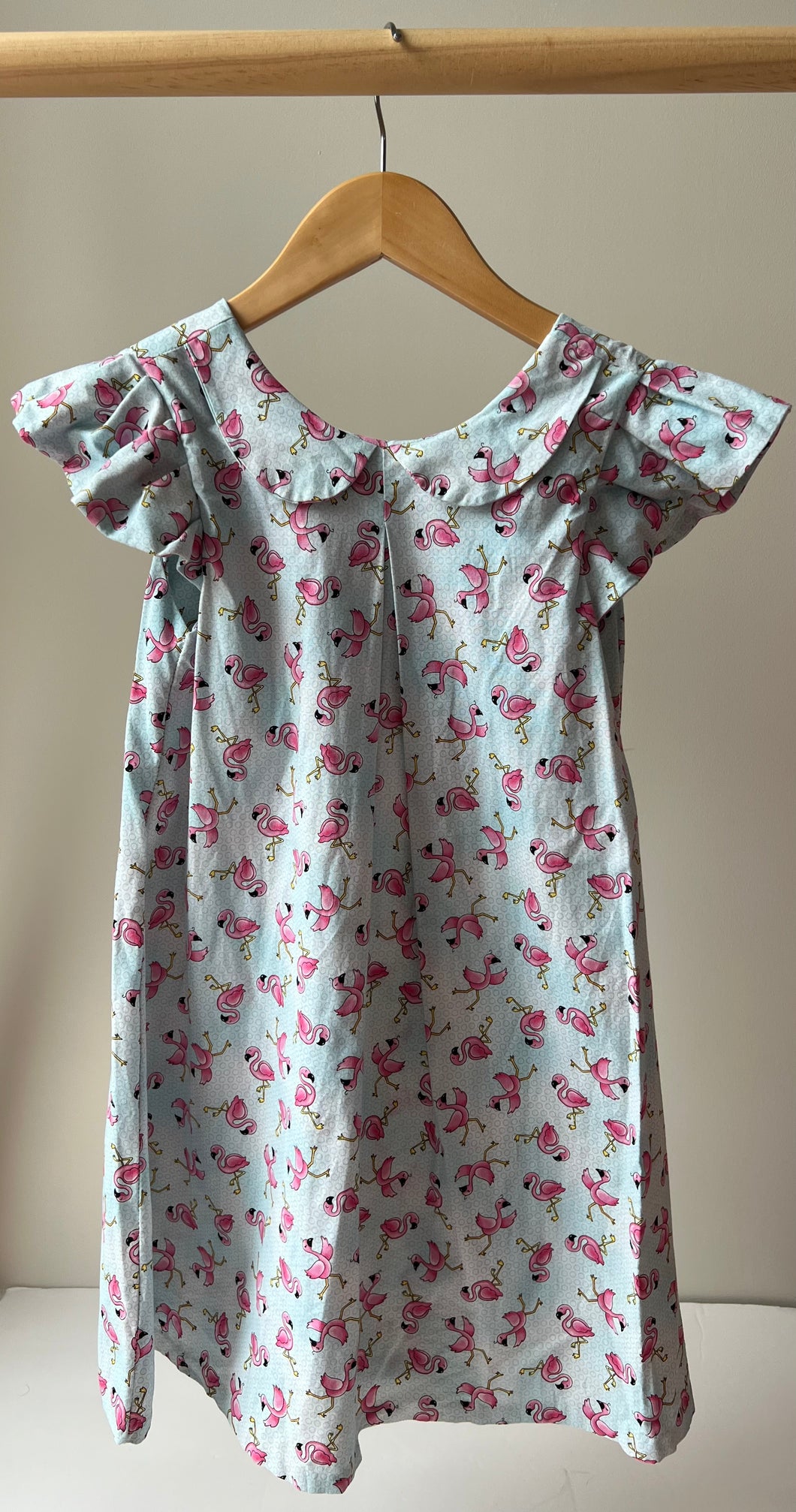 Handmade Flamingo Dress Size 6