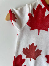 Load image into Gallery viewer, Maple Leaf Romper 3M
