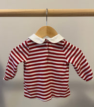 Load image into Gallery viewer, Petit Bateau Peter Pan Collar Top 6M
