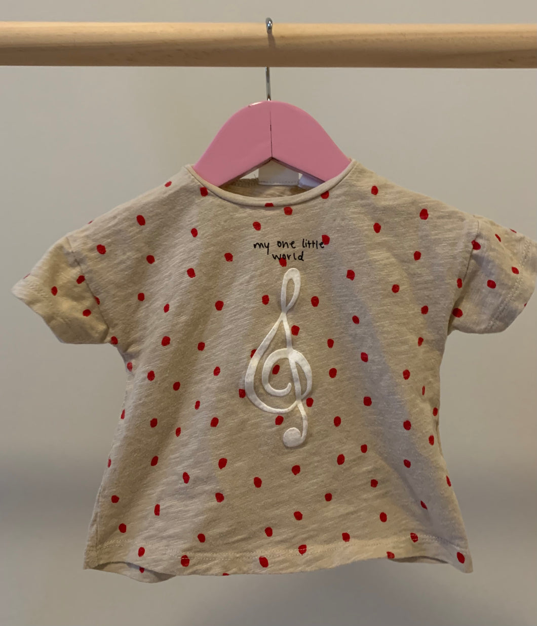 Zara Tee 6-9M