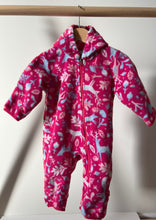 Load image into Gallery viewer, Columbia Fleece One Piece 3-6M
