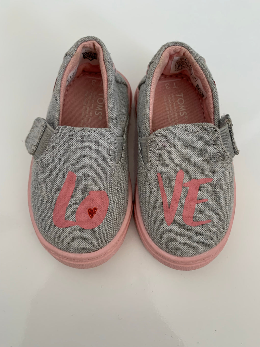 Toms Love Shoes Size 3INF