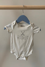 Load image into Gallery viewer, Indigo Baby Hockey Onesie 0-3M
