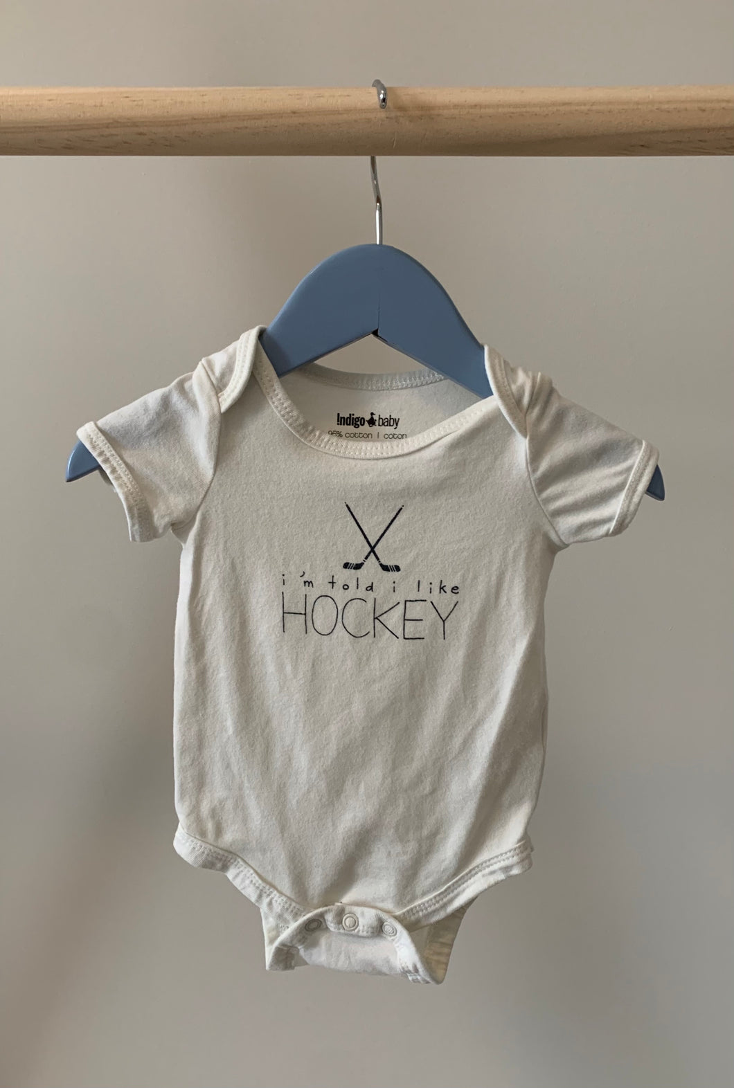 Indigo Baby Hockey Onesie 0-3M