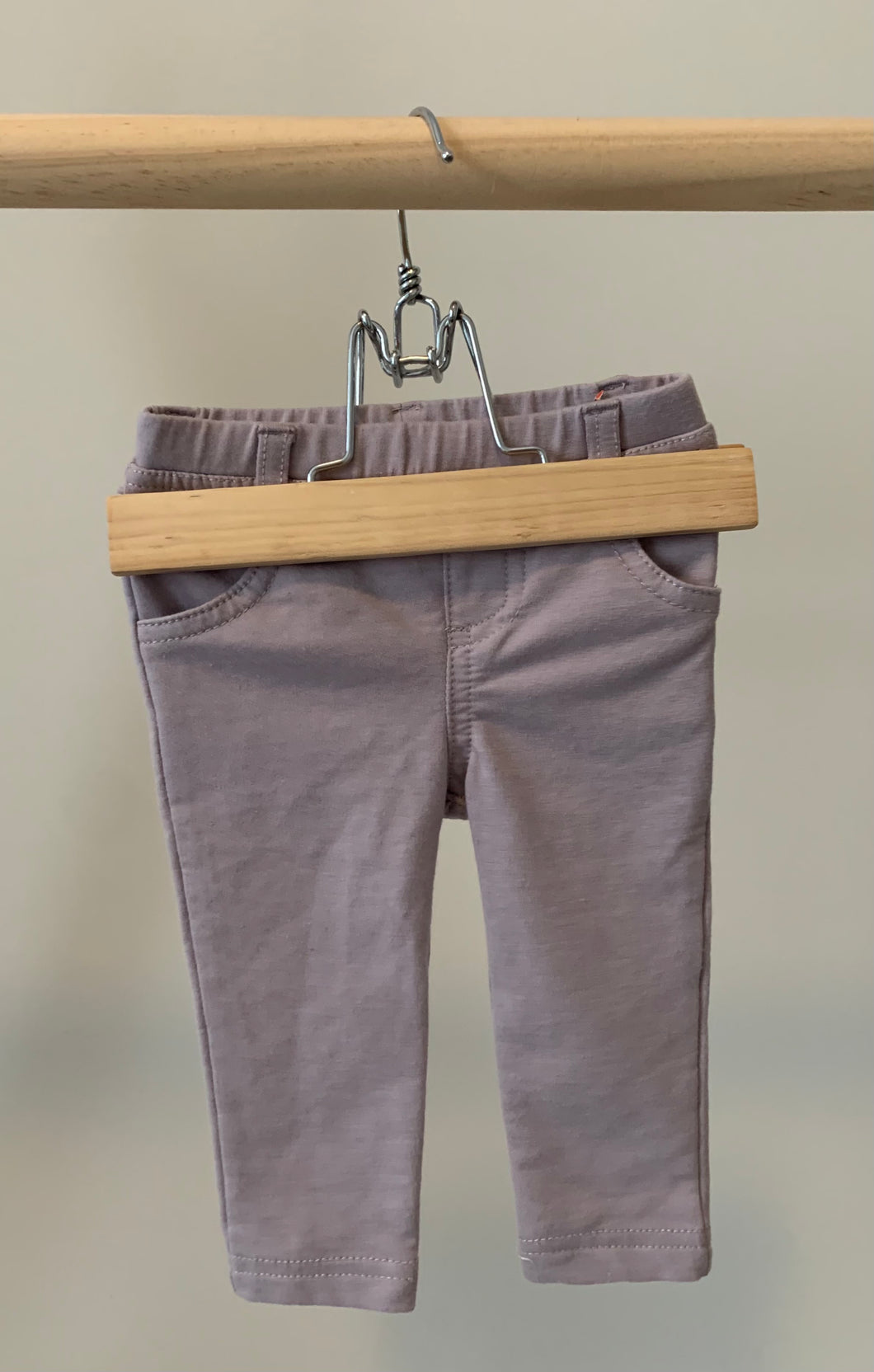 Purple-Grey Pant 3-6M