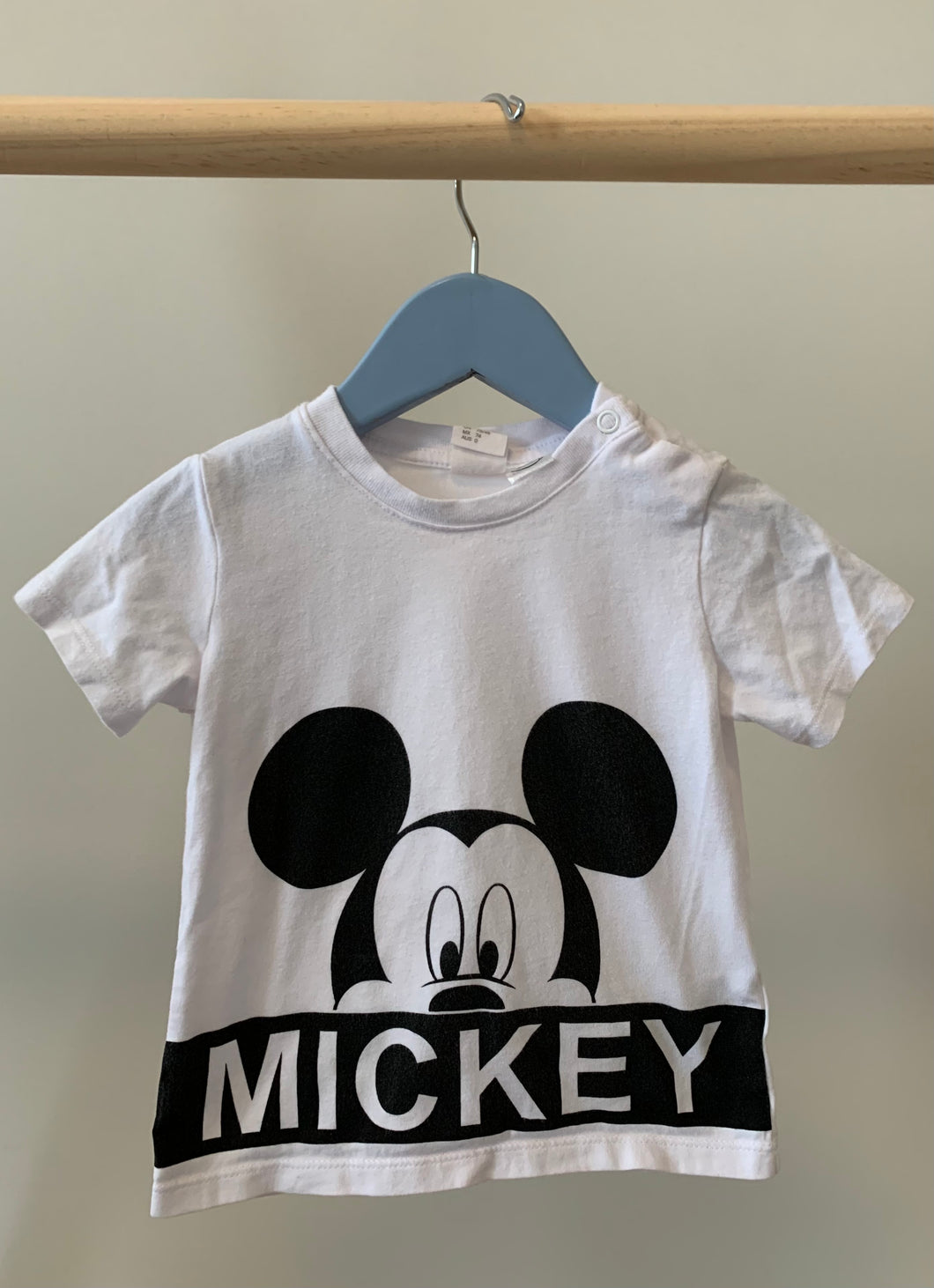 H&M Mickey Tee 6-9M