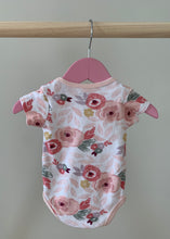 Load image into Gallery viewer, Rose Onesie - Chick Pea 0-3M
