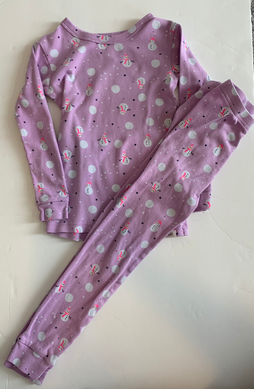 babyGap Snowman PJ Set 5Y