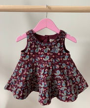 Load image into Gallery viewer, *With Sticker* Roots Paisley Corduroy Dress 3-6M

