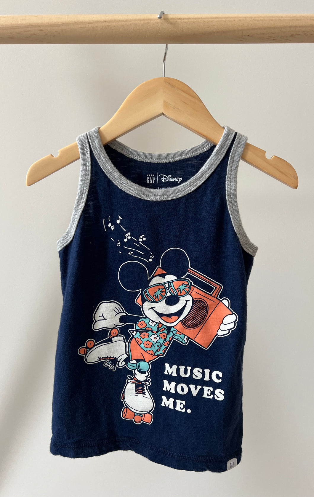 babyGap Mickey Tank 4Y