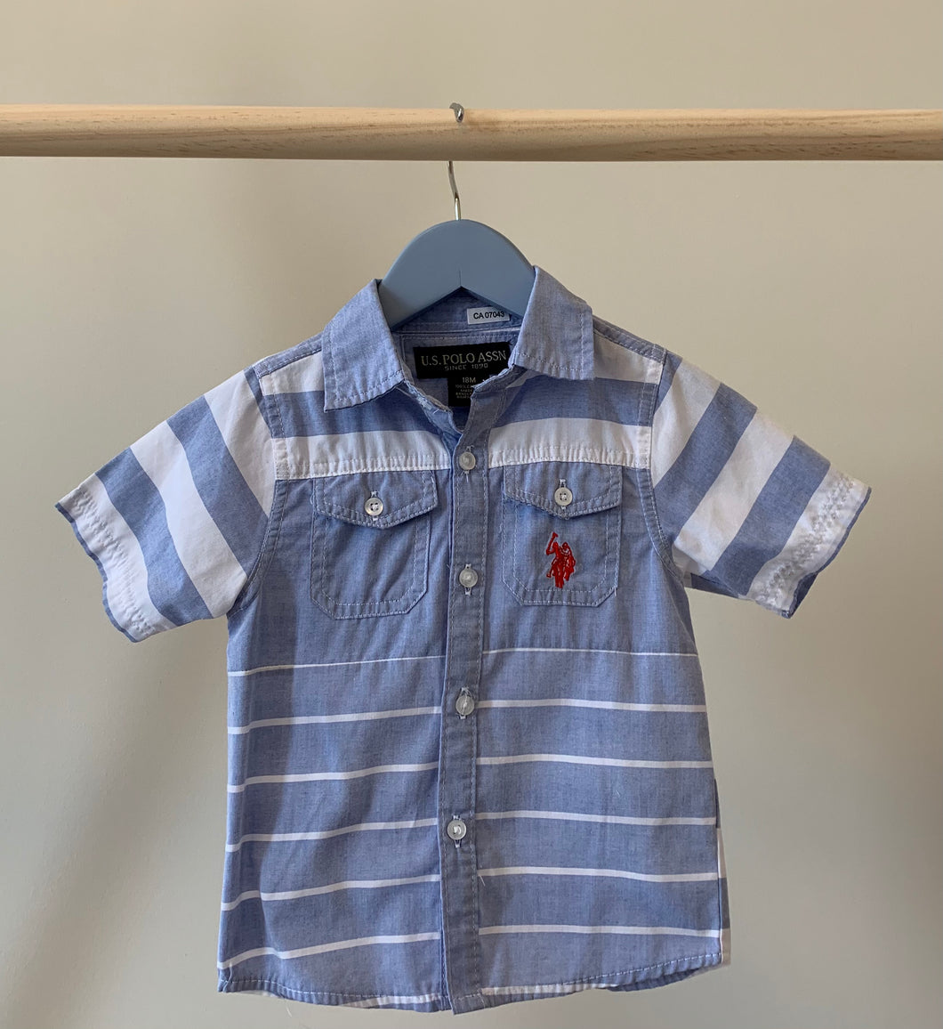 U.S. Polo Assn. Button Up 18 Months