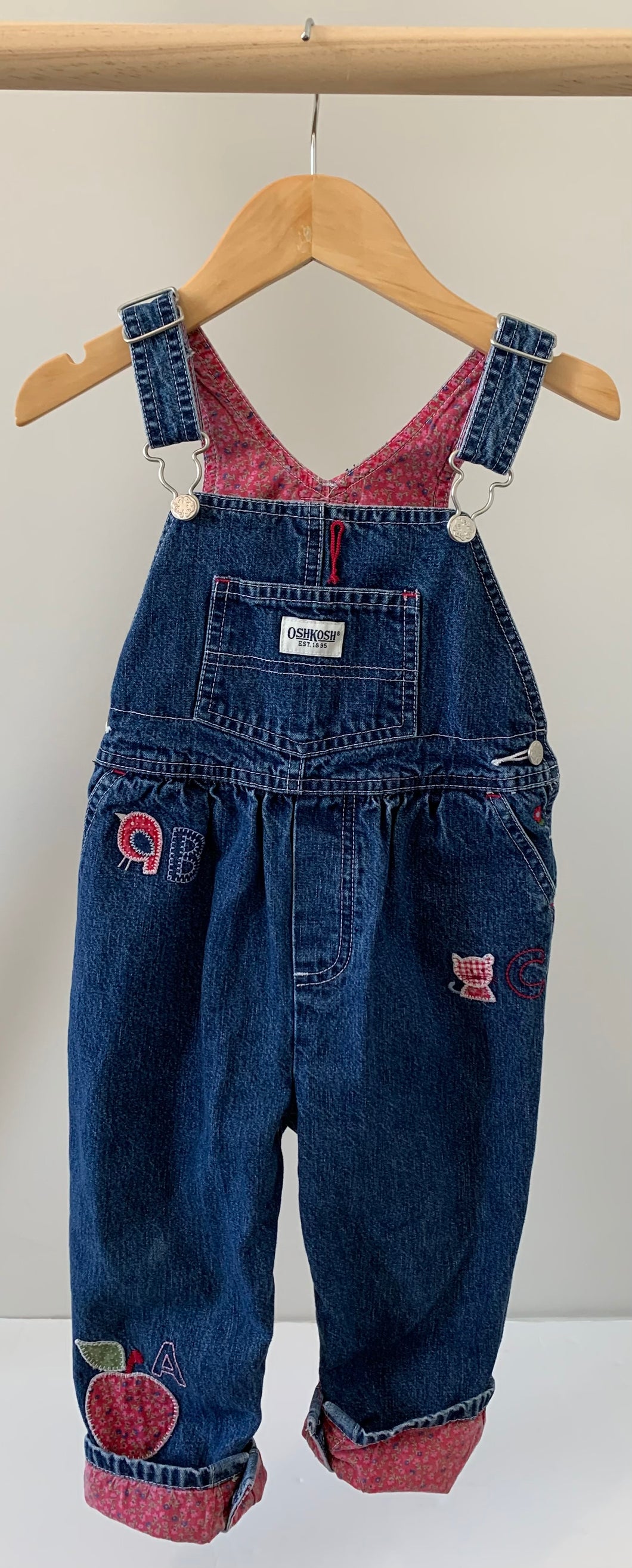 Vintage ABC OshKosh Overalls 24M