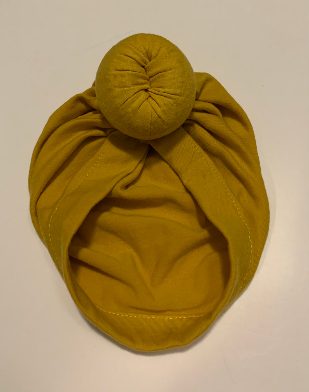 Mustard Donut Hair Turban 6-12M