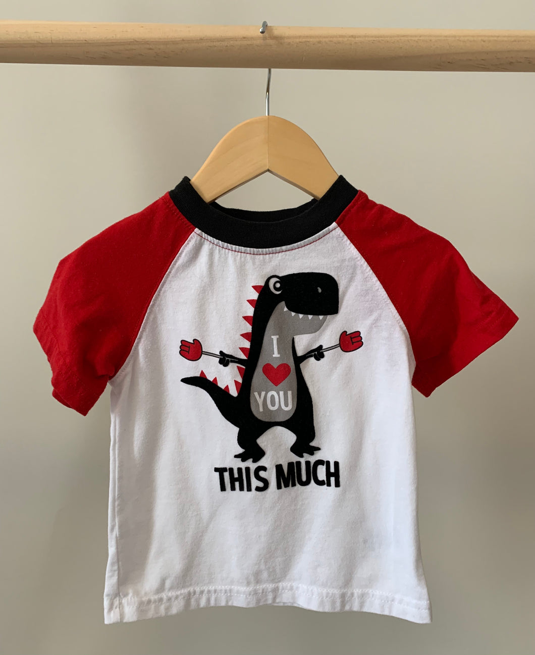 Dino Love Tee 2T