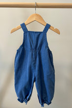 Load image into Gallery viewer, Vintage Floral Trim Overall 12M
