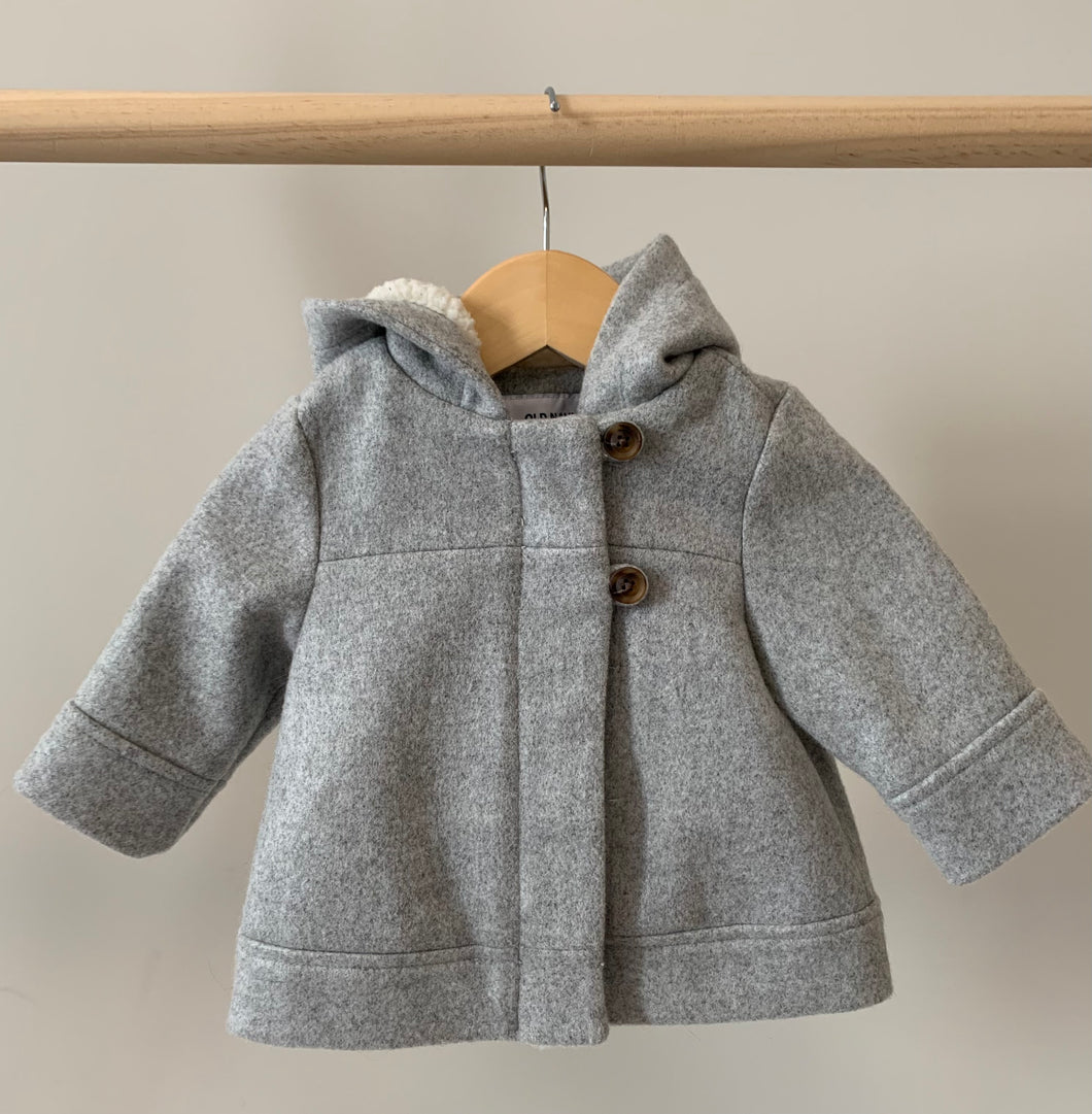 Old Navy Peacoat 3-6M