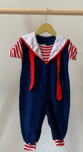 Load image into Gallery viewer, Vintage Sailor Suit 12M
